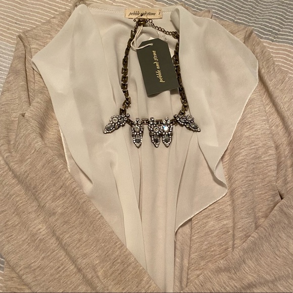 NWT Pebble and Stone cardigan - Picture 7 of 7